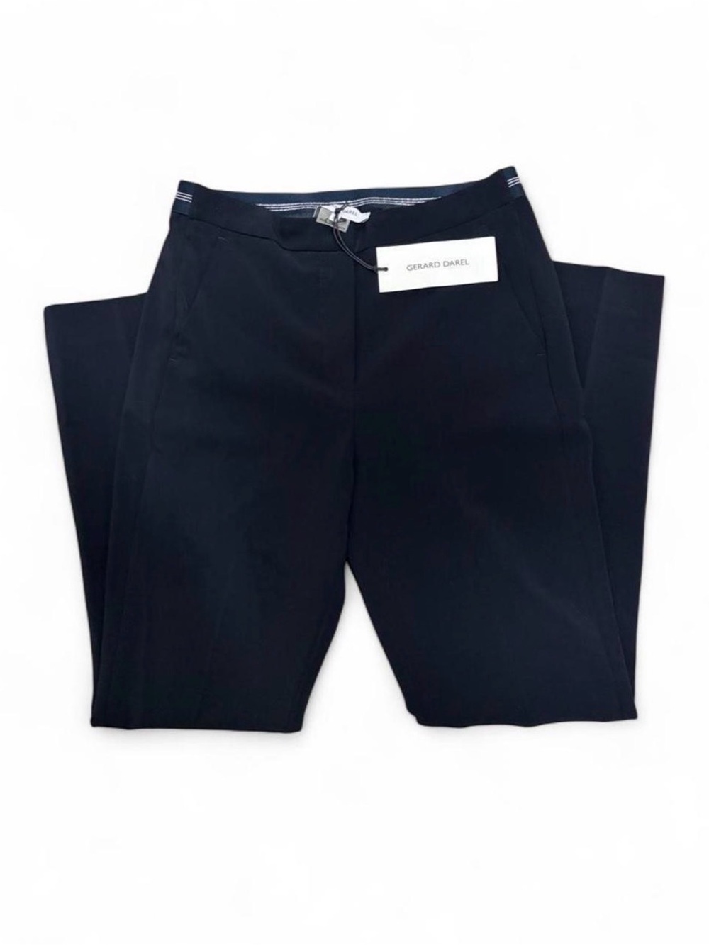 Gerard Darel Black Tailored Slim Trousers
